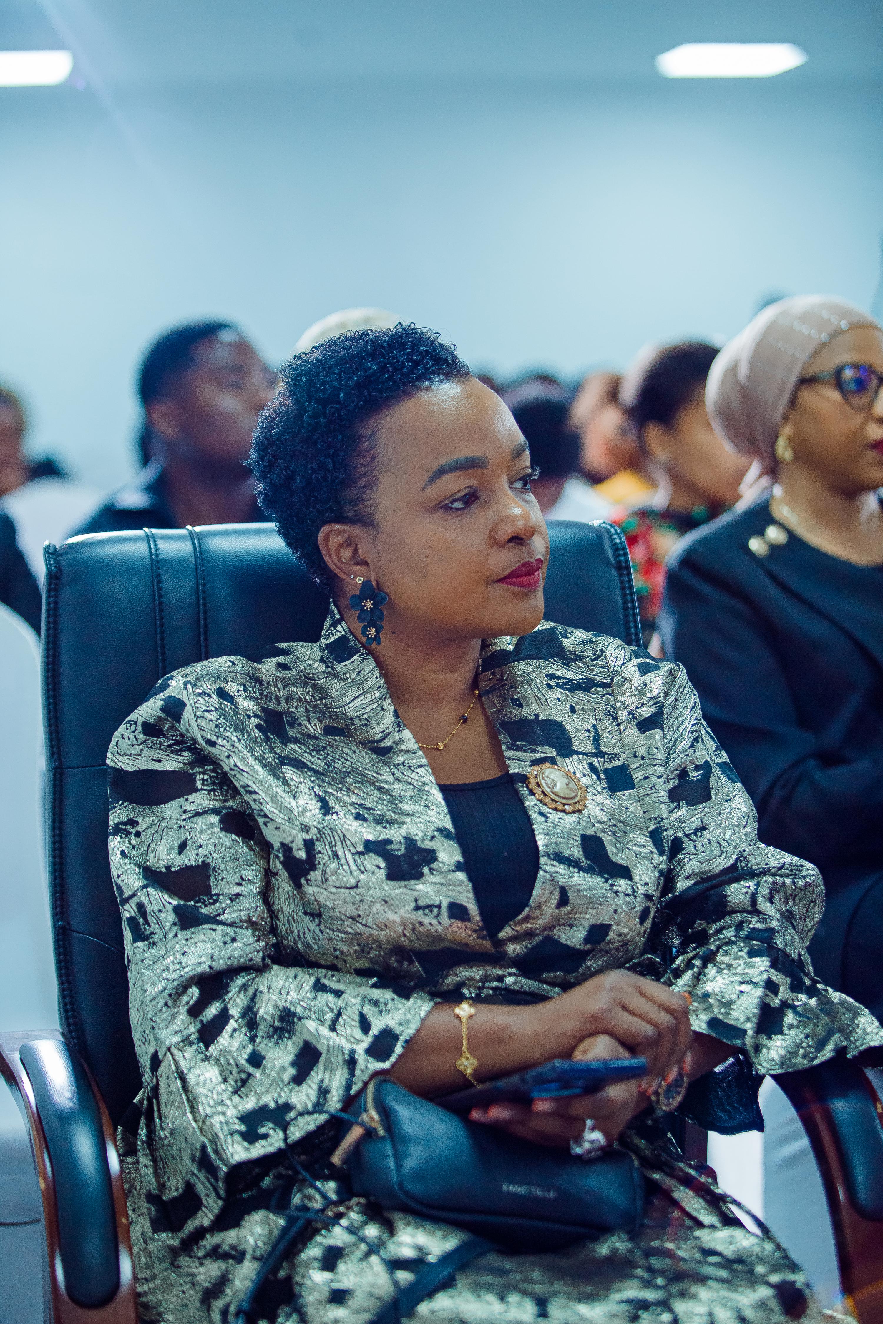 A moment from the book launch